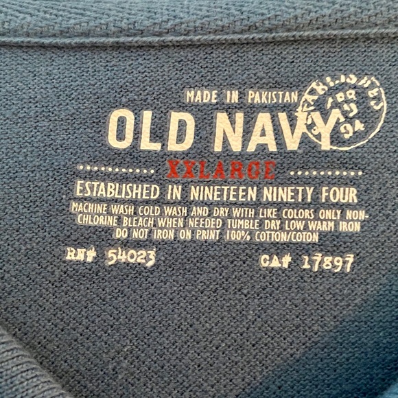 NEW- Men’s Old Navy Polo Shirt- Size XXL - Picture 5 of 5